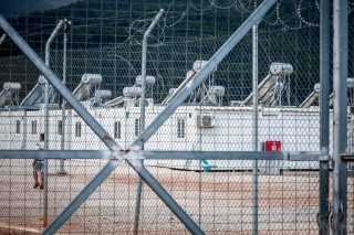 Το Κέντρο Υποδοχής και Ταυτοποίησης προσφύγων της Μαλακάσας